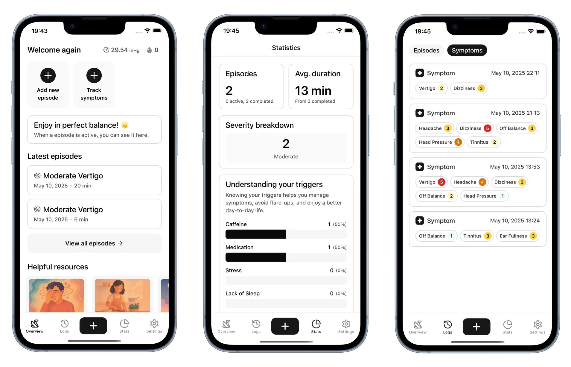 The main features of Steady
